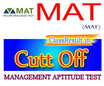 mat Cut Off Marks 2022 class MBA